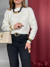 Maglione bel cropped 50582