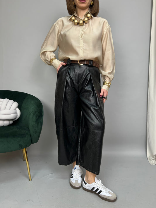Pantalone Essenza - in ecopelle