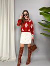 Maglione Gran rombi