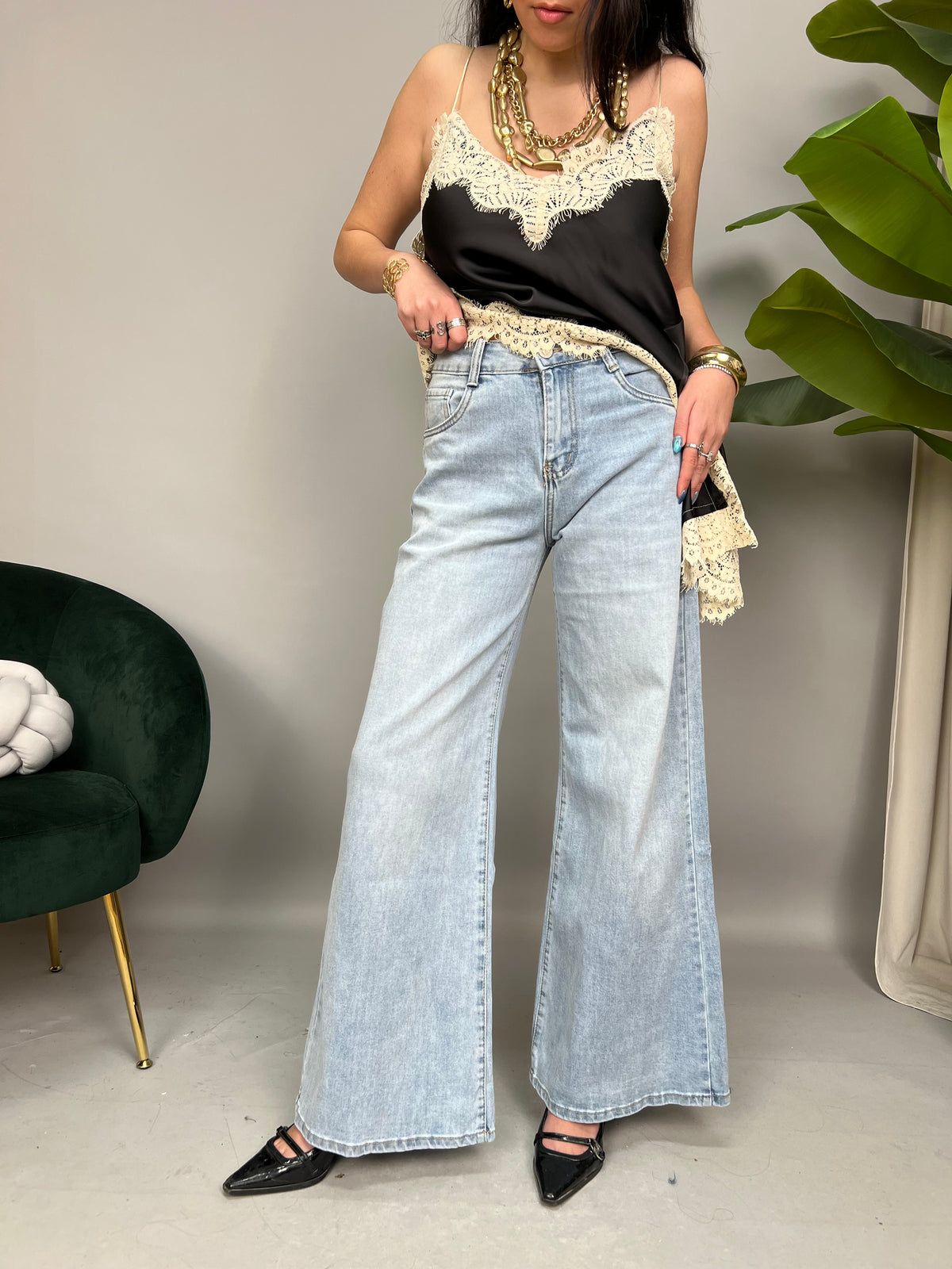 Jeans Missy - Wide Leg