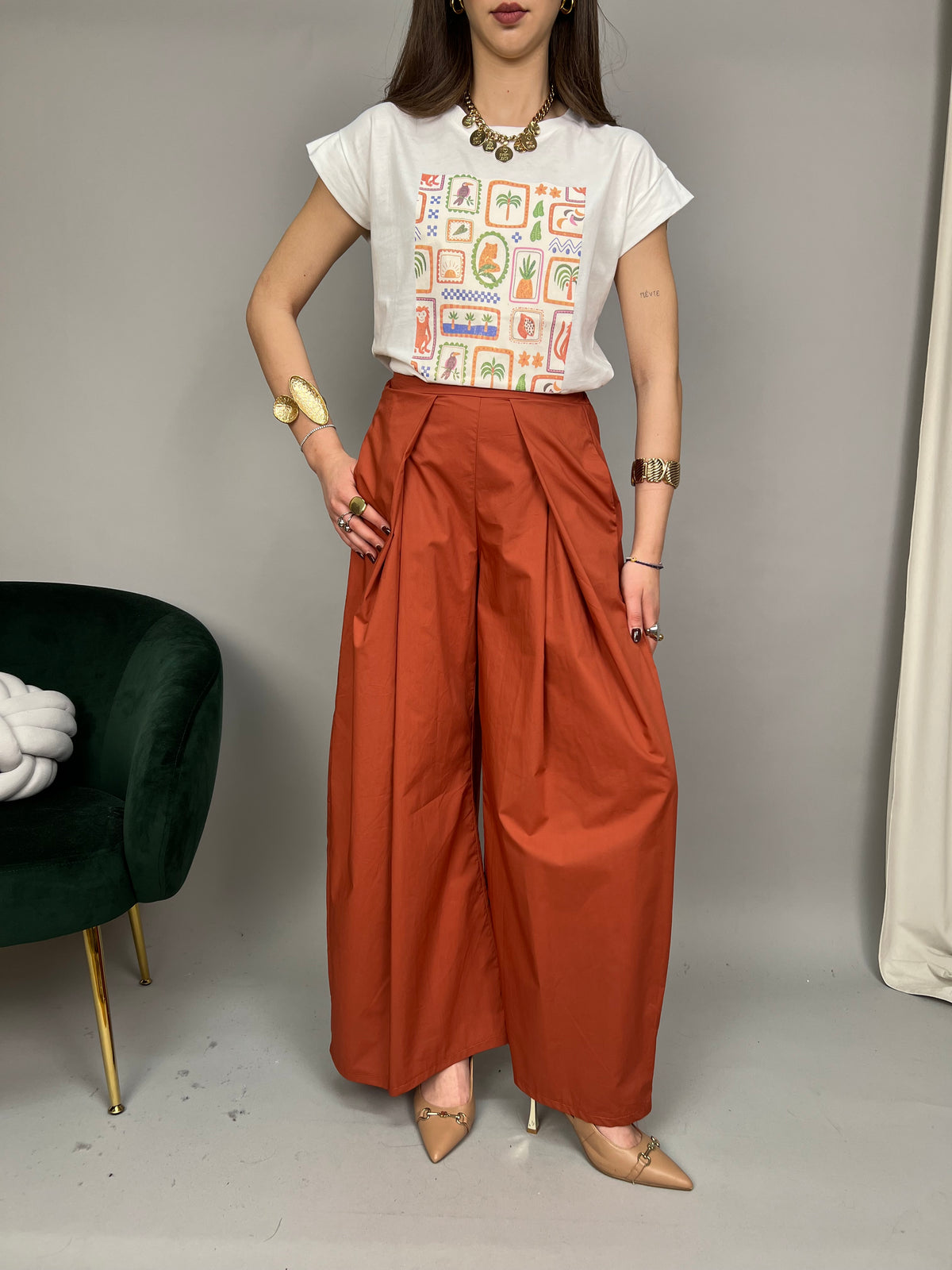 Pantalone Control - 100% Cotone
