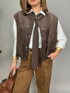 Gilet Bomber in velluto