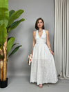 Vestito white soul