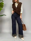 Jeans Tarlen con orlo maculato
