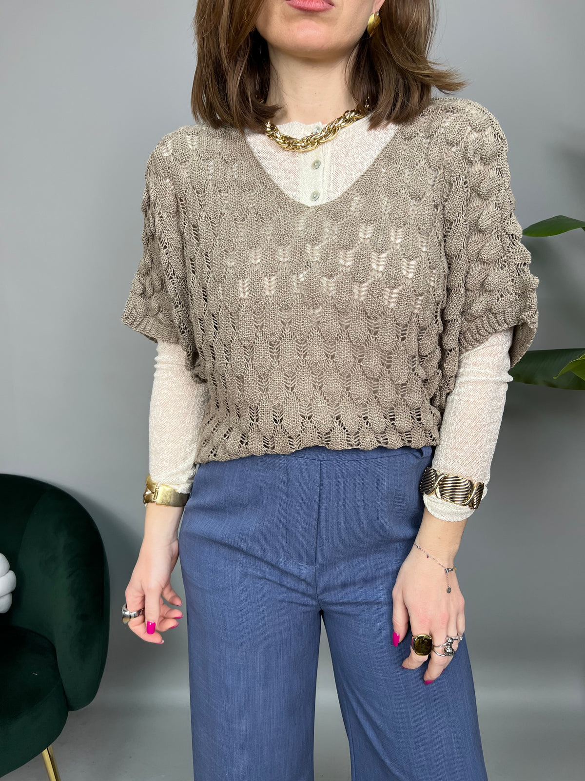 Maglia Pavone - 100% Cotone
