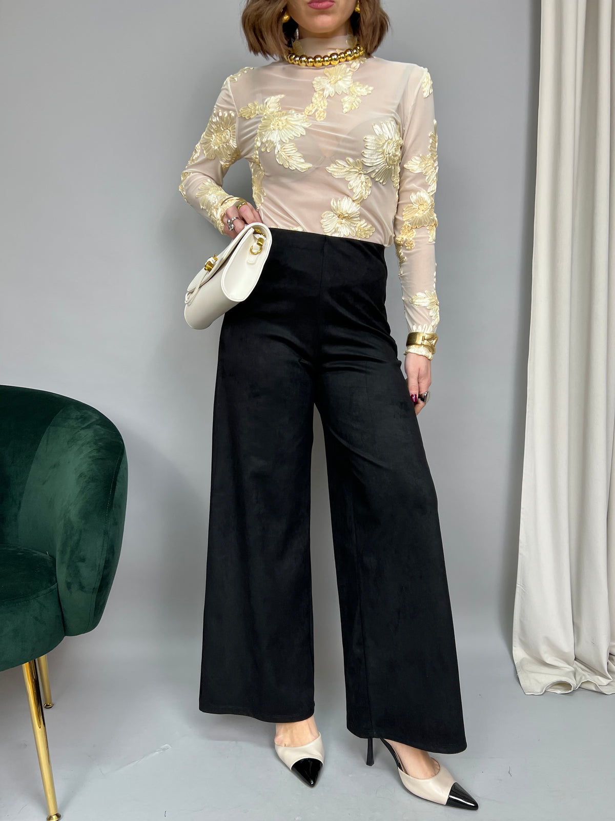 Pantalone Surprise - in suede