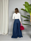 Jeans Pinces ampia gamba