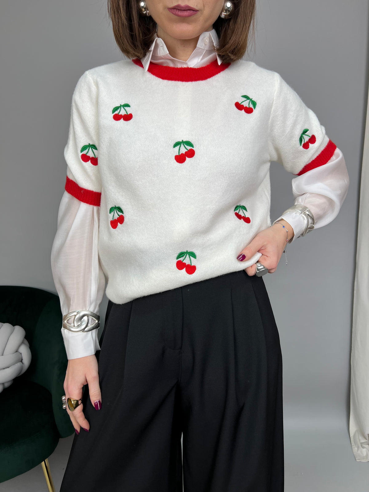 Maglioncino Cherry
