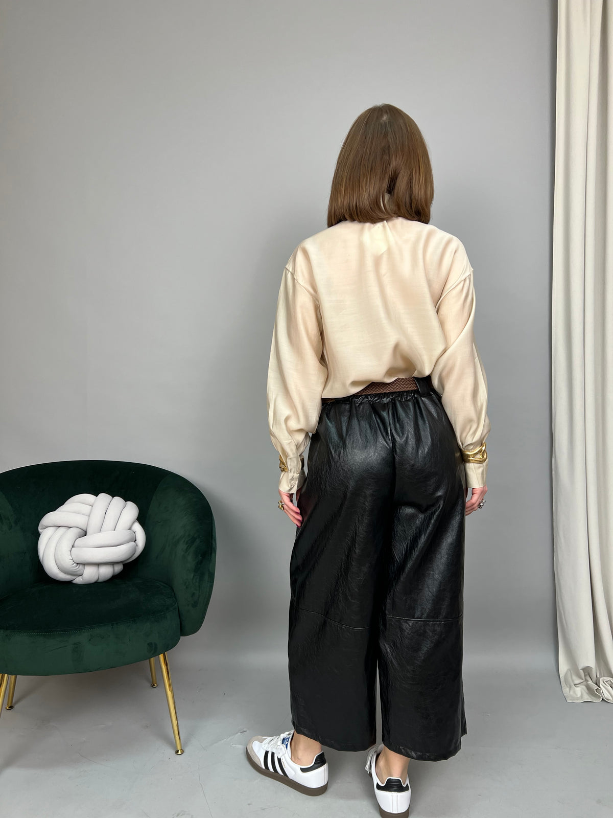Pantalone Essenza - in ecopelle