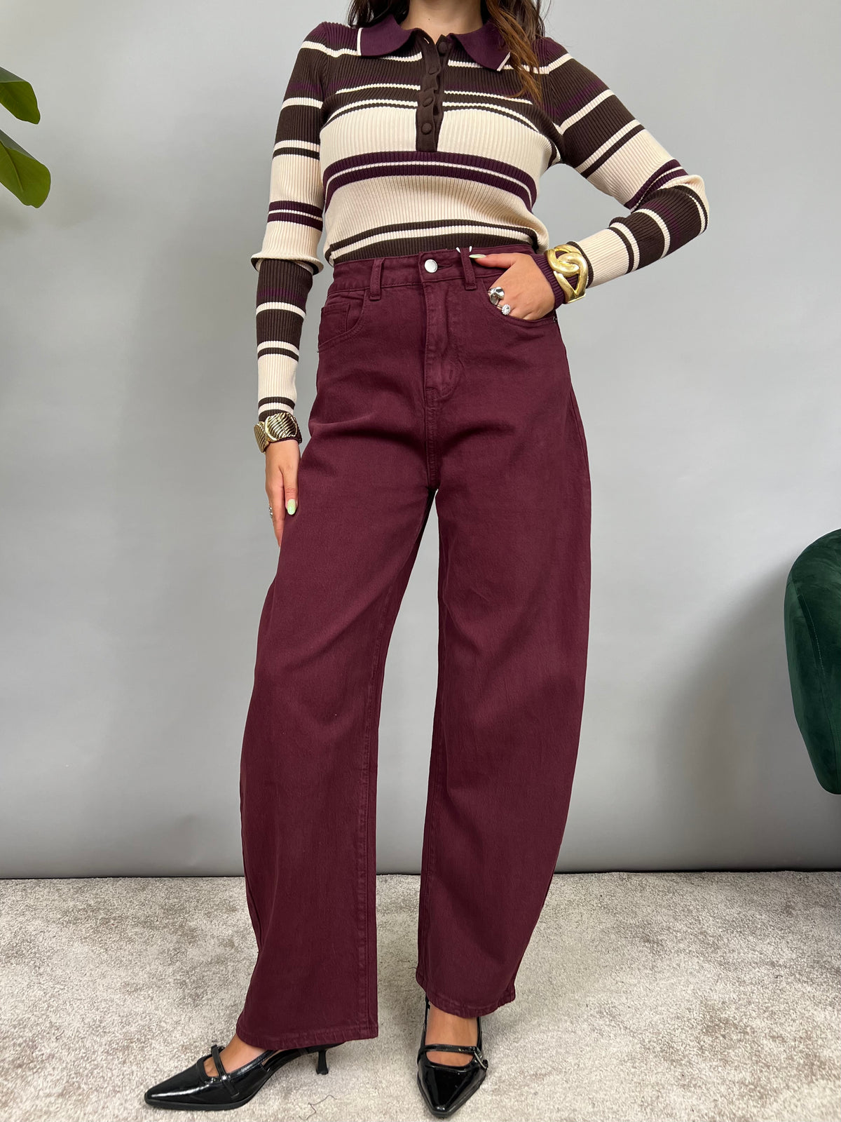 Jeans Cherry - Barrel