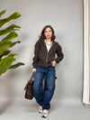 Felpa Street con zip
