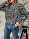 Maglione melange happiness