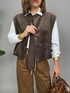 Gilet Bomber in velluto