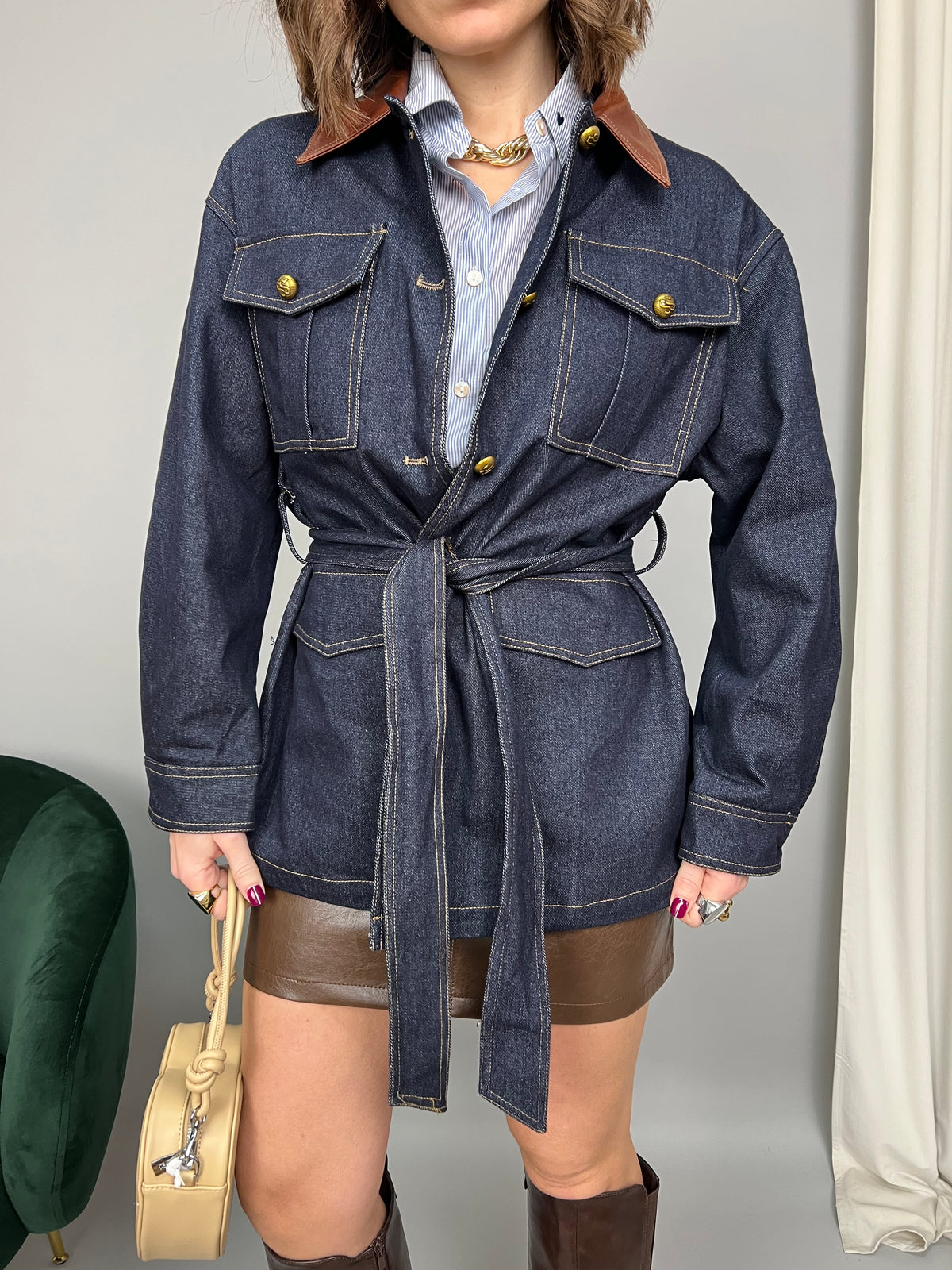 Giacchetto Cheval - in denim