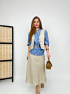 Camicia in cotone Stensy