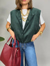 Gilet Bomber in velluto