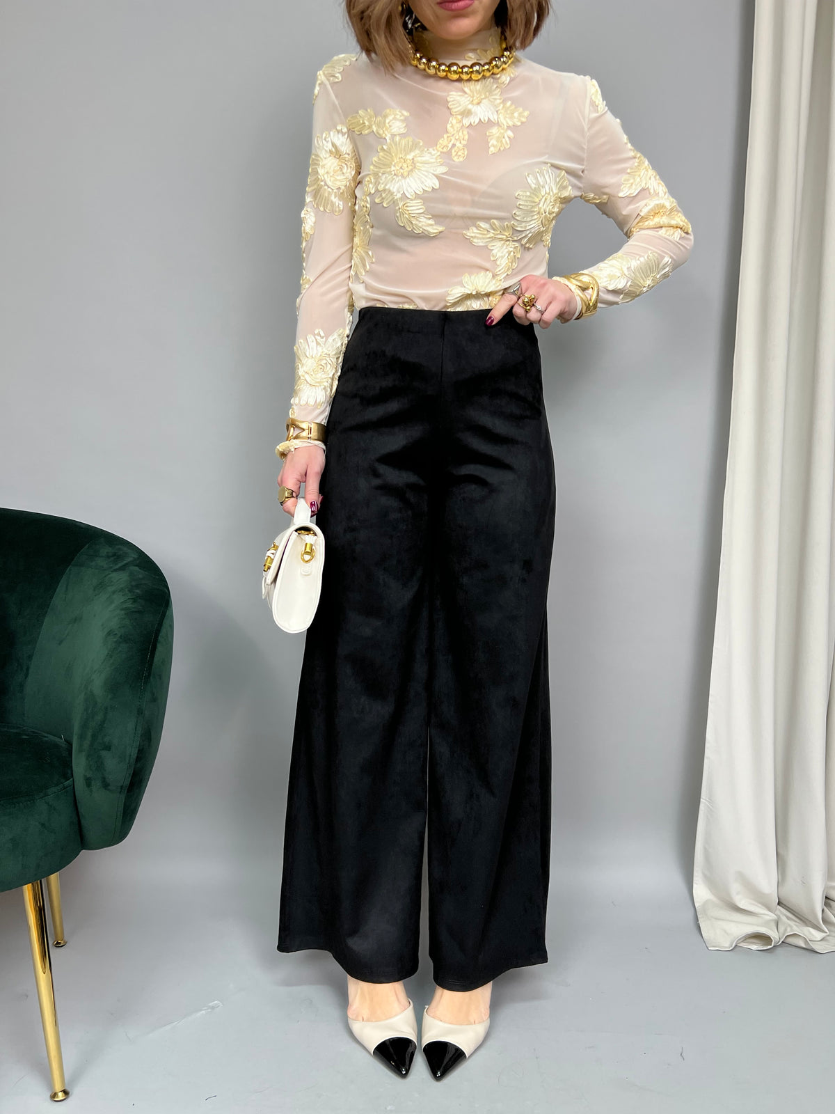 Pantalone Surprise - in suede