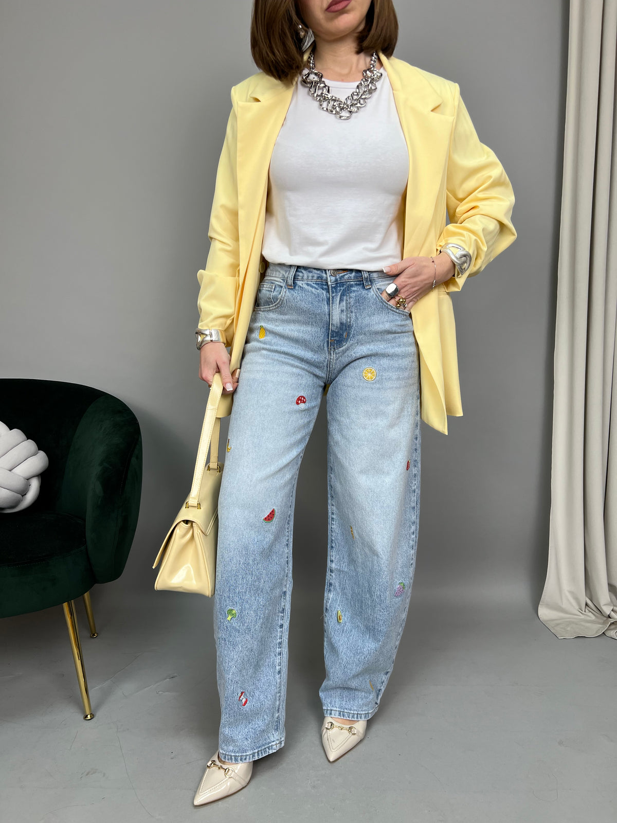 Jeans Fruit - Baggy