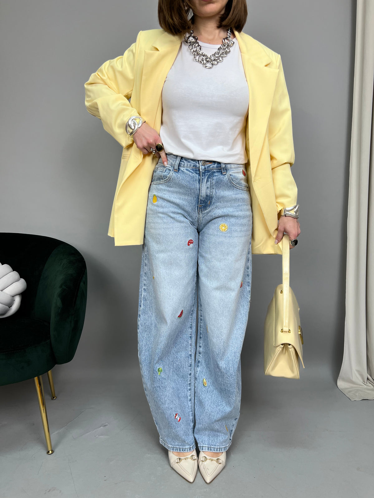 Jeans Fruit - Baggy