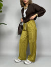 Pantalone Jey Pi in suede