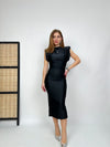 Vestito Watch me con spalline
