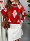 Maglione Gran rombi