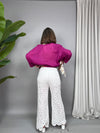 Pantalone in macramè