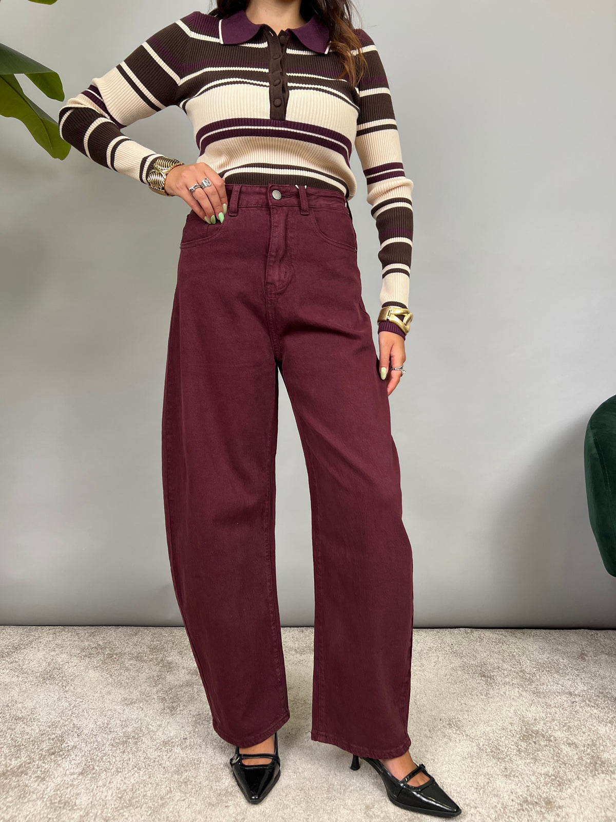 Jeans Cherry - Barrel