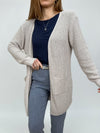 Cardigan in filo