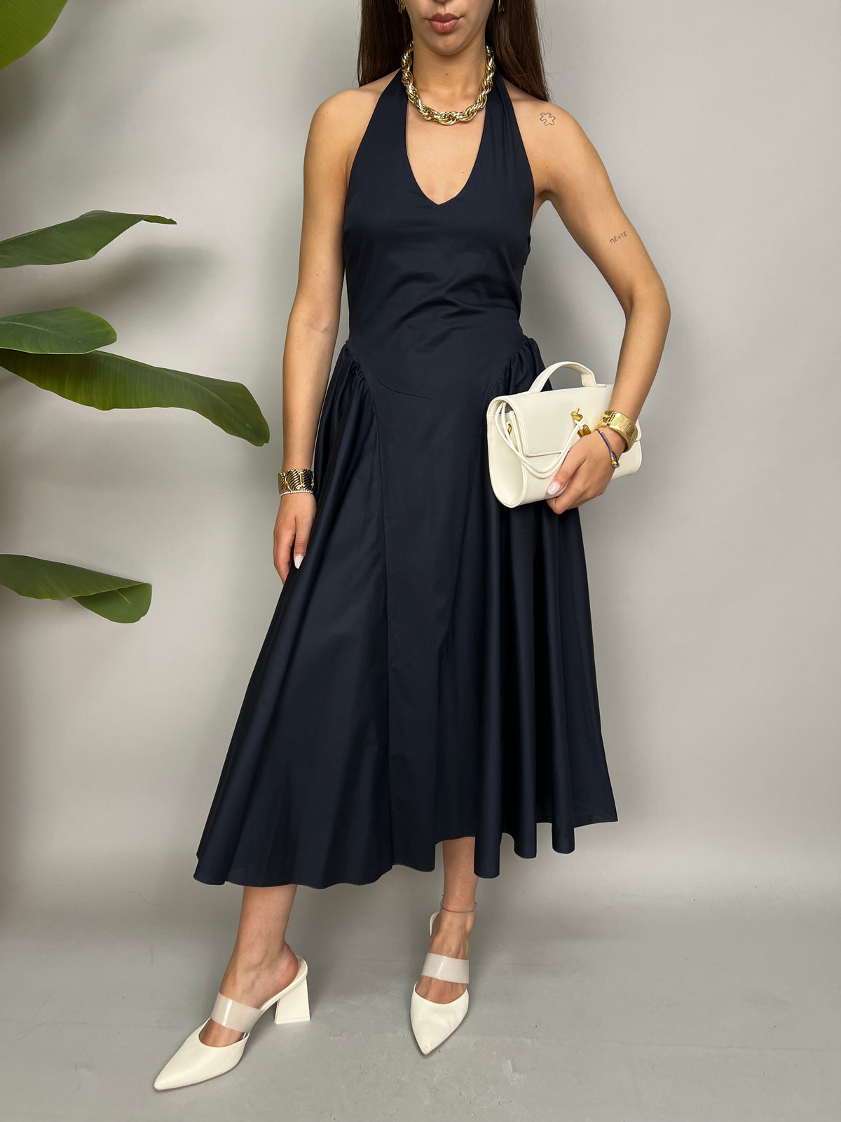 Vestito Halter - 100% Cotone