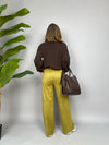 Pantalone Jey Pi in suede