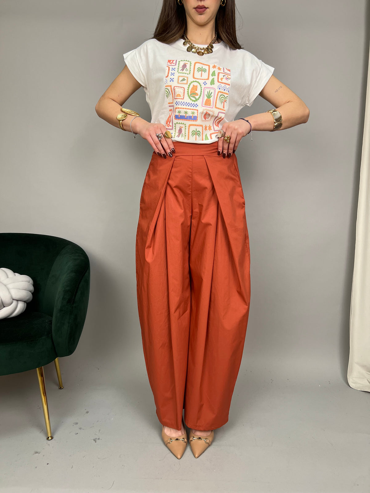 Pantalone Control - 100% Cotone