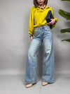Jeans watch palazzo
